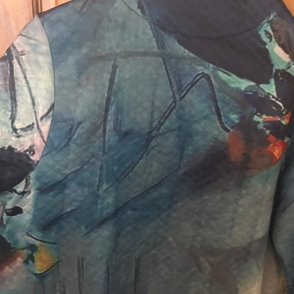 Radzoli Multicolor Abstract Jacket - Picture 12 of 15